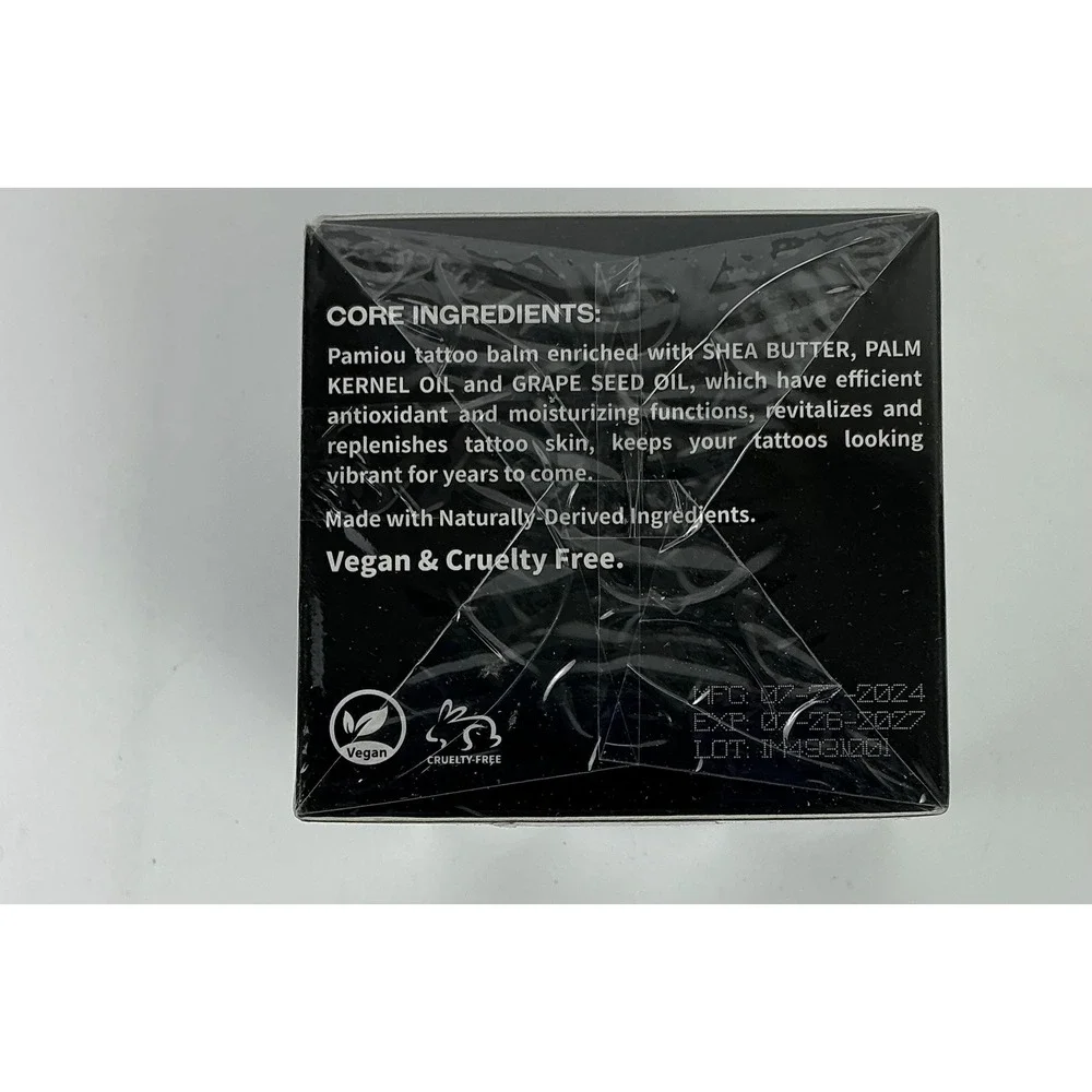 Pamiou Tattoo Balm Enhance Moisturize Naturally Derived Cruelty Free‎ Vegan